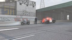 CHP On A Traffic Stop