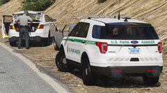Ford Police Interceptor Utility 2016 (U.S. Park Ranger)