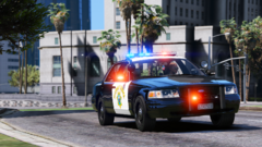 CHP Crown Vic responding to a road rage incident on hwy