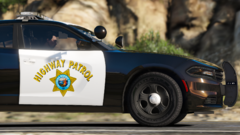 CHP charger in the hills