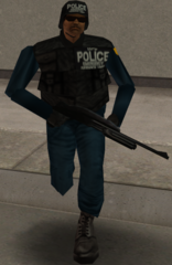 LCPD ESU officer, c. 2001