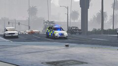 South Wales ARV Responding I Grade (Code 3) To The Lost MC Clubhouse