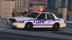 Dinosaur Vic responding Code 3