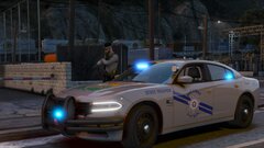 Nevada DPS State Trooper Next to New 2018 Dodge Charger!