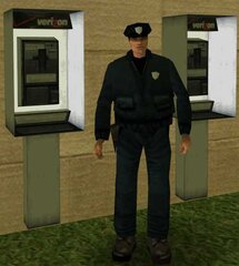 LCPD officer, c. 2001.