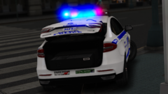 Back2 - Ford Fusion 2020 Hybrid Sedans NYPD