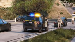 CHP 2016 FPIU On A Traffic Stop