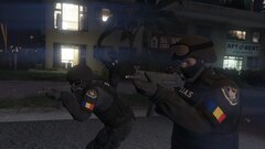 Romanian police in a shootout (3/3).