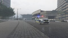 Romanian police responding.