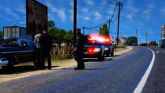 CHP Units On A DUI/DWI Traffic Stop