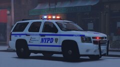 2013 NYPD Tahoe - Federal vision Slr lightbar - pic1.jpg