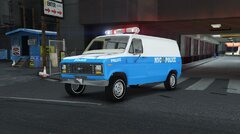 NYPD Ford E Van