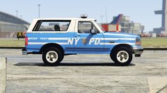 NYPD Ford Bronco 1993