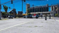 LAPD And CHP Working Together After A Major Shooting Scene!