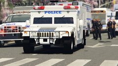 NYPD Humvee