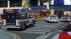 NYPD Auxiliary GMC Patrol Support