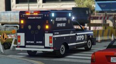 NYPD Auxiliary GMC Patrol Support