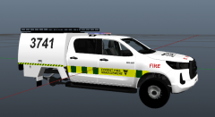 Forest Fire Management Hilux