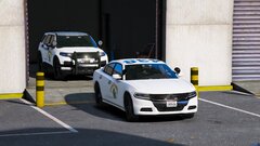 NEW! CHP Polar Bear 2016 Dodge Charger AWD and 2020 FPIU Polar Bear