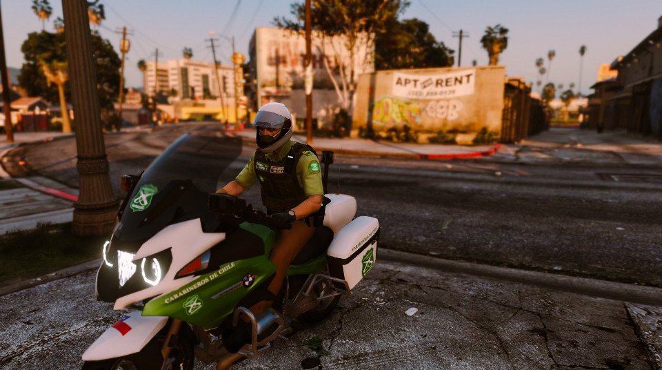 Moto Carabineros de Chile