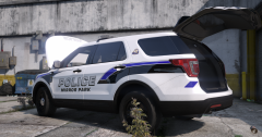 2016 Ford Police Interceptor Utility -- Rear