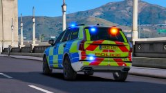 South Wales Police NEW Volvo XC90 ARV Trial Car Responding I-grade (code-3)