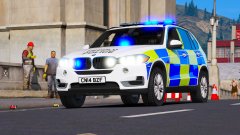 South Wales Police BMW X5 ARV Responding I-grade (code-3)