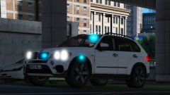 South Wales Police Unmarked BMW E70 ARV Responding I-grade (code-3)