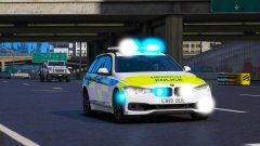 South Wales Police Roads Policing Unit BMW 3 Series Responding I-grade