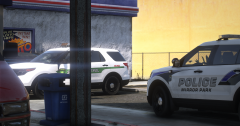 Mirror Park Police Department's response to a shots fired at LTD
