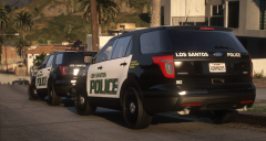 2014 Ford Police Interceptor Utility -- Rear