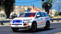 TEG Kluger responding to assist another officer