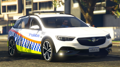 ZB commodore cruising around Vinewood