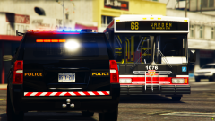 Ontario Provincial Police 2017 Chevy Tahoe & a TTC Orion VII Bus