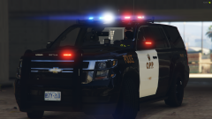 Ontario Provincial Police 407 ETR Chevy Tahoe