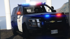 Ontario Provincial Police 407 ETR Chevy Tahoe