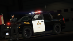 Ontario Provincial Police 2017 Chevy Tahoe