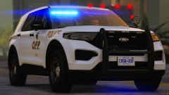 Ontario Provincial Police 2021 Ford Explorer Polar Bear