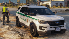 Ford Police Interceptor Utility 2016 (U.S. Park Ranger)