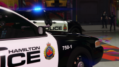 Hamilton Police Service Cruisers