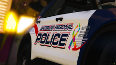 Waterloo Regional Police 2020 Ford Explorer Autism Awareness Cruiser