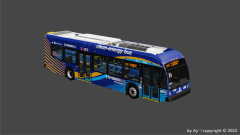 2020 4th Generation Novabus LFS HEV (MTA New York City Bus) Img1