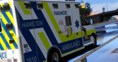 Hamilton Paramedic Service Chevy Ambulance Pride Livery