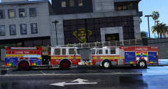 Hamilton Fire Department Pride Engine Liveries