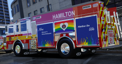 Hamilton Fire Department Pride Engine Liveries