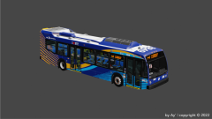 2022 4th Generation Novabus LFS Diesel (MTA New York City Bus) Img1