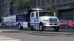 2010 International terrastar - NYPD Barricades truck pic3.jpg