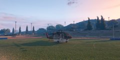 DFES Blackhawk at airbase.