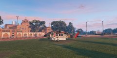 DFES Blackhawk Responding to bushfire