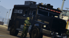 Ontario Provincial Police Tactical Armored Vehicle